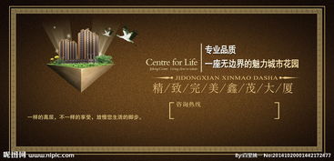 地产广告设计图片与信息咨询服务的重要性